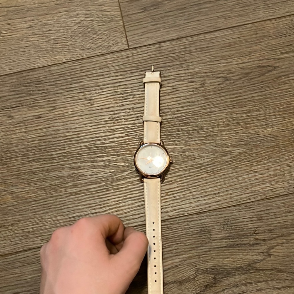 Elegant Cream Watch